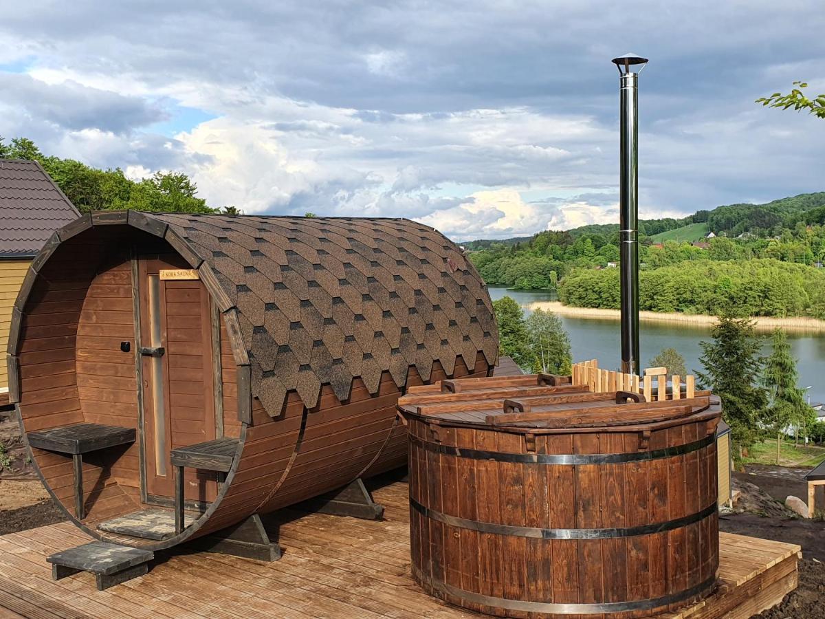 Ostrzycki Las Domki Nad Jeziorem -Balia-Sauna-Prywatny Pomost Pierszczewo 외부 사진