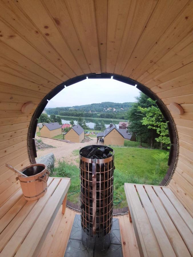 Ostrzycki Las Domki Nad Jeziorem -Balia-Sauna-Prywatny Pomost Pierszczewo 외부 사진