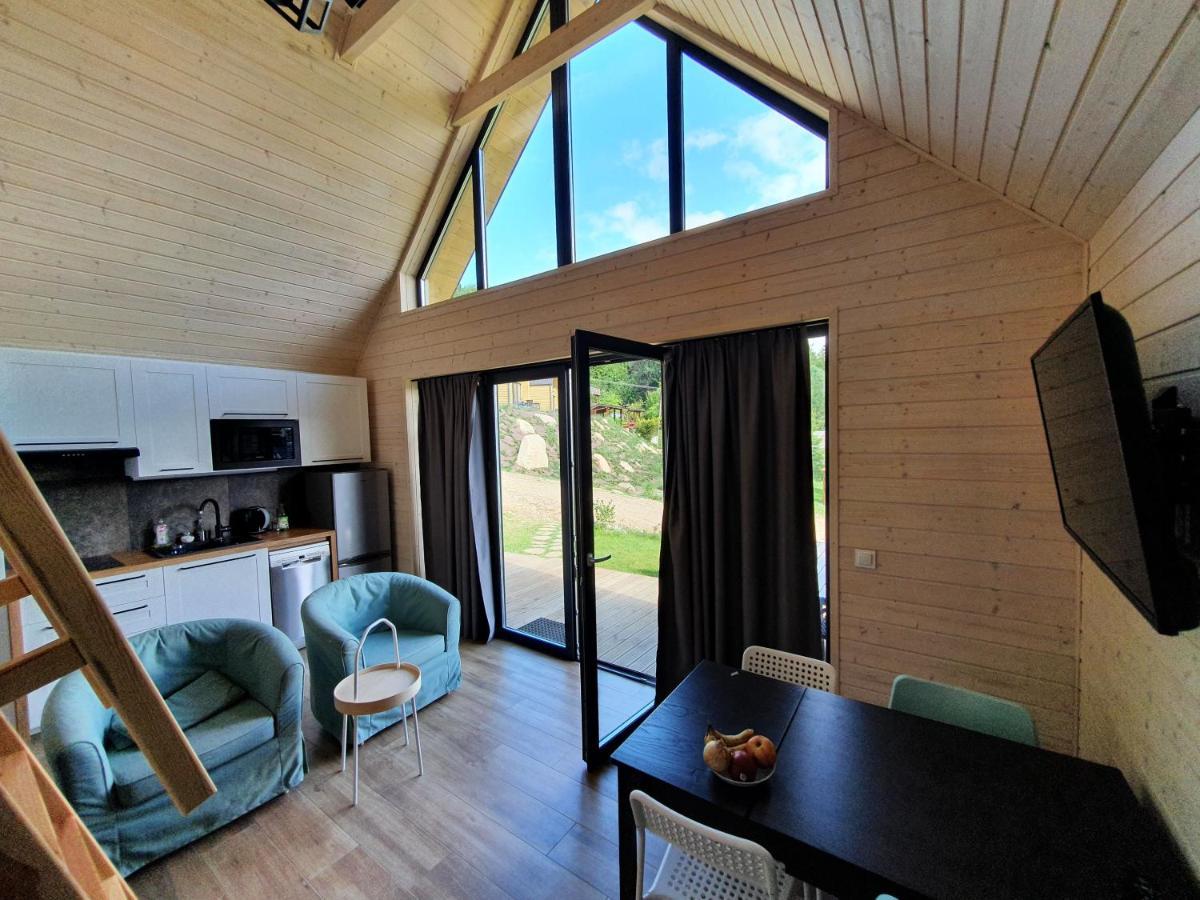 Ostrzycki Las Domki Nad Jeziorem -Balia-Sauna-Prywatny Pomost Pierszczewo 외부 사진
