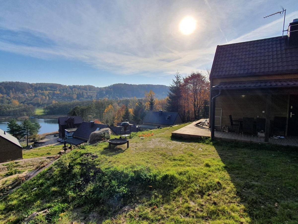 Ostrzycki Las Domki Nad Jeziorem -Balia-Sauna-Prywatny Pomost Pierszczewo 외부 사진